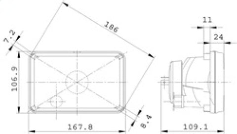 Hella HB2 12V/55W Low & High Halogen Conversion Head Lamp Kit - 008888101