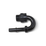 Russell Performance Adapter Fitting 3/8in SAE Quick Disconnect 180 DEG - Blk - 644043