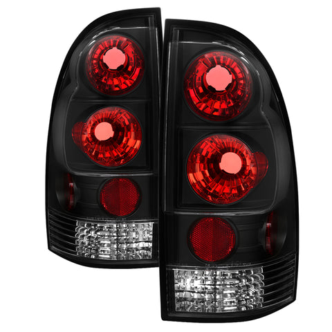 Spyder Toyota Tacoma 05-15 Euro Style Tail Lights Black ALT-YD-TT05-BK - 5007896