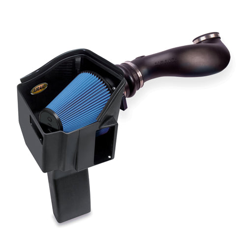 Airaid 99-06 GM Truck 4.8/5.3/6.0 (Mech Fan/Low Hood) MXP Intake System w/ Tube (Dry / Blue Media) - 203-247