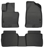 Husky Liners 11-14 Kia Optima Weatherbeater Black Front & 2nd Seat Floor Liners - 99691