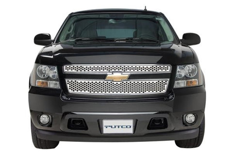 Putco 04-12 Chevrolet Colorado Punch Stainless Steel Grilles - 84148