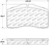 StopTech Performance 92-98 Porsche 911 Front Brake Pads - 309.05940