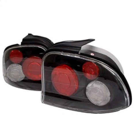 Spyder Dodge Neon 95-99 Euro Style Tail Lights Black ALT-YD-DN95-BK - 5002488