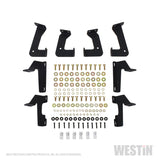 Westin 07-18 Jeep Wrangler JK 2dr. HDX Stainless Drop Nerf Step Bars - Tex. Blk - 56-133152