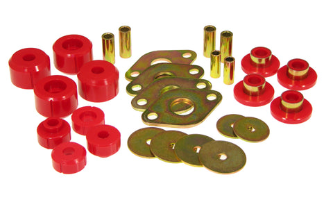 Prothane 95-00 Toyota P/U 2/4wd Body Mount Kit - Red - 18-103