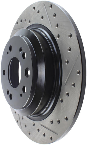 StopTech Slotted & Drilled Sport Brake Rotor - 127.40074L