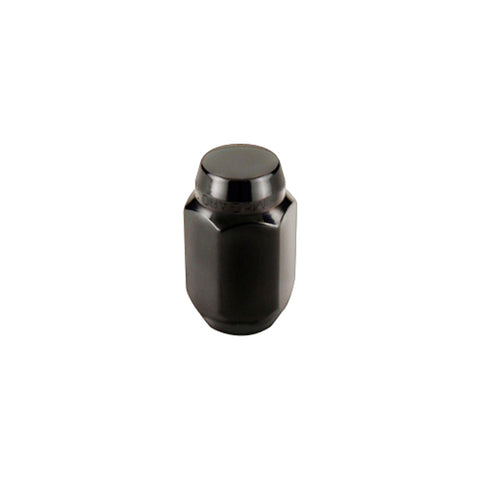 McGard Hex Lug Nut (Cone Seat) M12X1.5 / 13/16 Hex / 1.5in. Length (4-pack) - Black - 64031