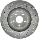 StopTech Select Sport 03-08 Subaru Forester Sport Slotted and Drilled Left Front Rotor - 227.47018L