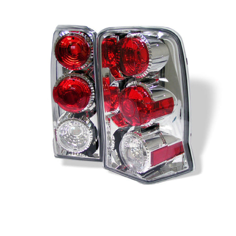 Spyder Cadillac Escalade SUV (Not EXT)02-06 Euro Style Tail Lights Chrome ALT-YD-CE02-C - 5001603