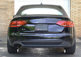 AWE Tuning Audi B8 A4 Touring Edition Exhaust - Single Side Diamond Black Tips - 3015-23010