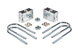 Belltech LOWERING BLOCK KIT 3inch WITH 2 DEGREE ANGLE - 6202