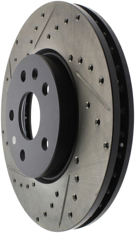 StopTech Slotted & Drilled Sport Brake Rotor - 127.62120R