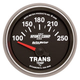 Autometer 11+ Jeep Wrangler A-Pillar Trans Temp/Oil Pressure Sport Comp 2 Guage Kit - 7041