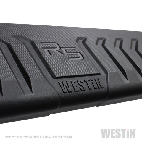 Westin 07-18 Chevrolet Silverado 1500 Crew Cab 5.5ft Bed R5 M-Series Nerf Step Bars - Black - 28-534565