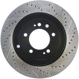 StopTech Slotted & Drilled Sport Brake Rotor - 127.46075L