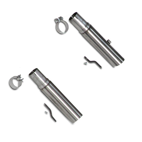 BBK 86-04 Mustang Cat Back Kit Varitune Mufflers Stainless Steel Tips - 3001