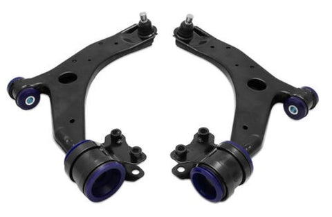 SuperPro 2004 Mazda 3 i Front Lower Control Arm Set w/ Bushings - TRC1050