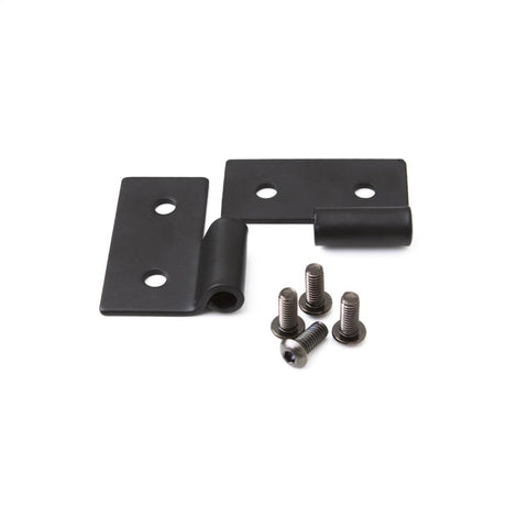 Rampage 1976-1983 Jeep CJ5 Lower Door Hinge Brackets - Black - 7607