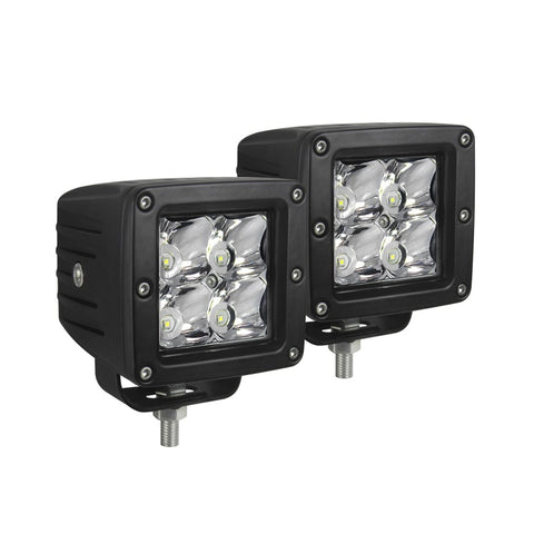 Westin Compact LED 5W 3.2 inch x 3 inch (Set of 2) - Black - 09-12200B-PR