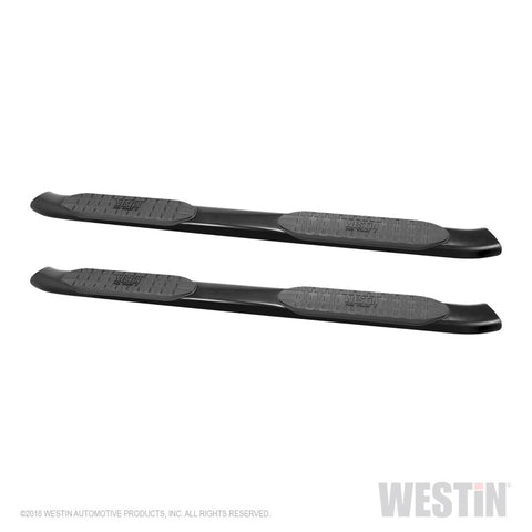 Westin 2019 Ram 1500 Quad Cab (Excl Classic) PRO TRAXX 5 Oval Nerf Step Bars - Black - 21-54095