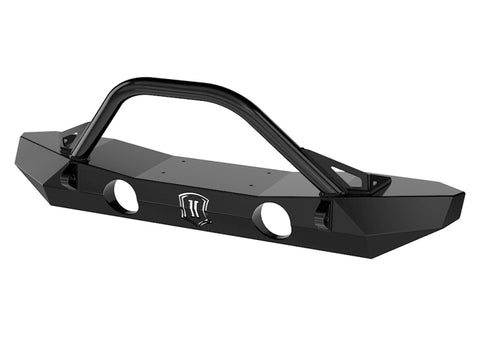 ICON 07-18 Jeep Wrangler JK Pro Series Mid Width Front Bumper w/Bar/Tabs - 25235