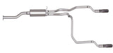 Gibson 96-97 Chevrolet S10 Base 2.2L 1.75in Cat-Back Dual Split Exhaust - Aluminized - 5540