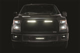 Putco 15-17 Ford F-150 - Lighted w/ two 10in Luminix Light Bars Lighted Boss Grille - 270545BL