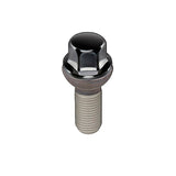 McGard Hex Lug Bolt (Radius Seat) M14X1.5 / 17mm Hex / 26.3mm Shank Length (Box of 50) - Black - 69818BK