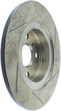 StopTech Power Slot 87-89 Toyota MR2/MR2 Turbo/MR2 Spyder (Exc. Turbo) Rear Right Slotted Rotor - 126.44055SR