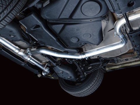 AWE 2022 VW GTI MK8  Track Edition Exhaust - Diamond Black Tips - 3020-33658