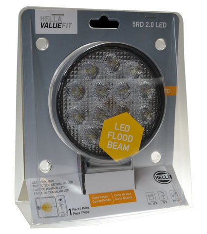 Hella ValueFit Work Light 5RD 2.0 LED MV CR LT - 357105002