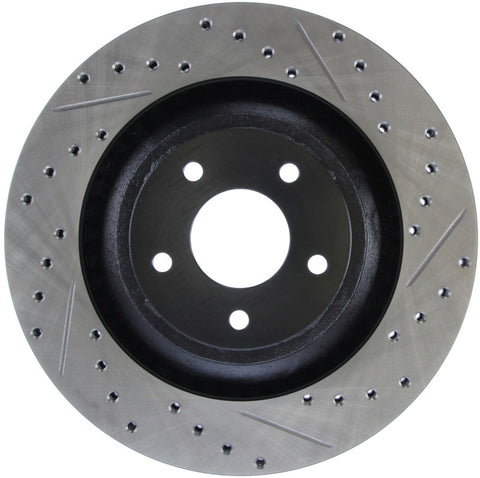 StopTech Slotted & Drilled Sport Brake Rotor - 127.63072L