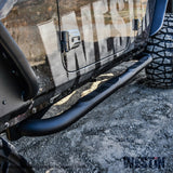 Westin 18-22 Jeep Wrangler JLU 4dr. E-Series 3 Nerf Step Bars - Tex. Blk - 23-4065