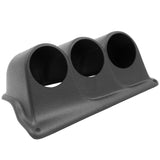 Autometer 99-03 Ford Super Duty 52mm Black Triple Dash Top Pod - 15016