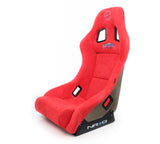 NRG FRP Bucket Seat ULTRA Edition - Medium (Red Alcantara/Pearlized Back) - FRP-303RD-ULTRA