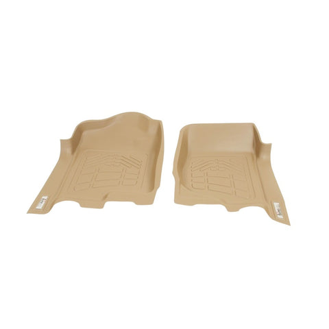 Westin 2007-2013 Chevrolet/GMC/Cadillac Avalanche Wade Sure-Fit Floor Liners Front - Tan - 72-130001