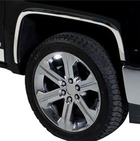 Putco 14-15 Chevy Silverado LD - Full Stainless Steel Fender Trim - 97295