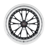 Weld Vitesse 17x10 / 5x4.5mm BP / 8in. BS Low Pad Black Wheel - Polished Non-Beadlock - 94LB7100A80A