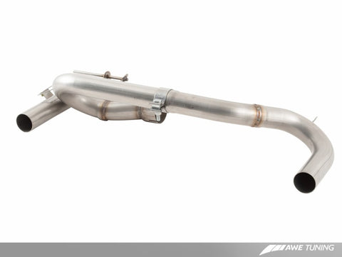 AWE Tuning BMW F3X 335i/435i Touring Edition Axle-Back Exhaust - Diamond Black Tips (90mm) - 3010-33028