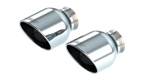 Borla 15-24 Dodge Charger V8 / 2023 Chrysler 300C T-304 SS Tips 5in Outlet - Bright Chrome - 60729