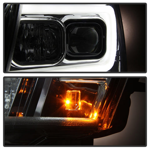 Spyder 07-14 Chevy Suburban/1500/2500/Tahoe V2 Projector Headlights Chrome PRO-YD-CSUB07V2-DRL-C - 5082572