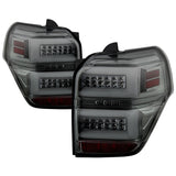 Spyder Toyota 4Runner 10-14 LED Tail Lights - Sequential Turn Signal - Smoke ALT-YD-T4R10-SEQ-SM - 5087829