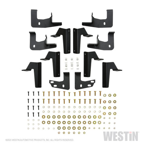 Westin 2020 Jeep Gladiator HDX Xtreme Nerf Step Bars - Textured Black - 56-24165