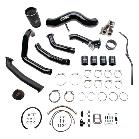 Wehrli 01-04 Duramax LB7 S400 Single Turbo Install Kit - Bronze Chrome - WCF100489-BC