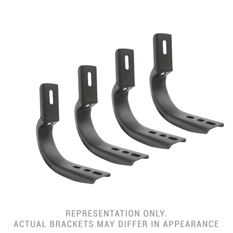 Go Rhino 19-20 Chevrolet Silverado 1500 Brackets for OE Xtreme Cab Length SideSteps - 6840475