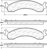 StopTech Street Brake Pads - 308.08210