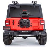 Go Rhino 18-20 Jeep Wrangler JL/JLU Rockline Rear Full Width Bumper - 371200T