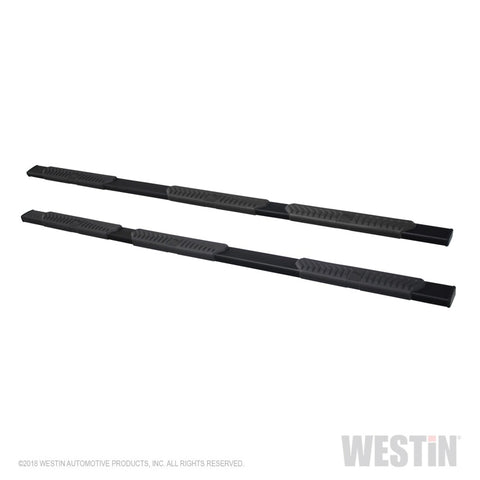 Westin 07-18 Chevrolet Silverado 1500 Crew Cab 5.5ft Bed R5 M-Series Nerf Step Bars - Black - 28-534565