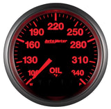 Autometer Elite 52mm 100-340 Deg F Oil Temp Peak & Warn w/ Electronic Control Gauge - 5640